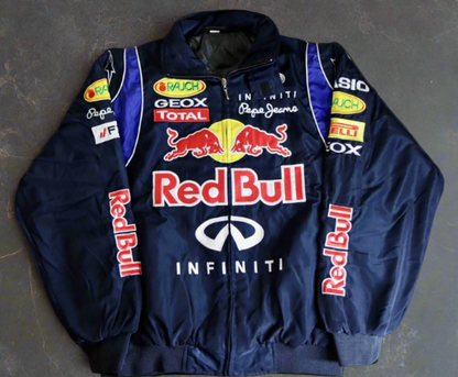 Embroidered Red bull Racing Bomber Jacket