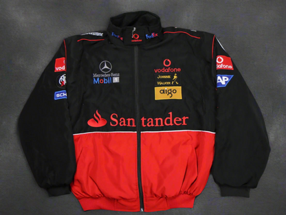 Embroidered Mercedes Racing Jacket