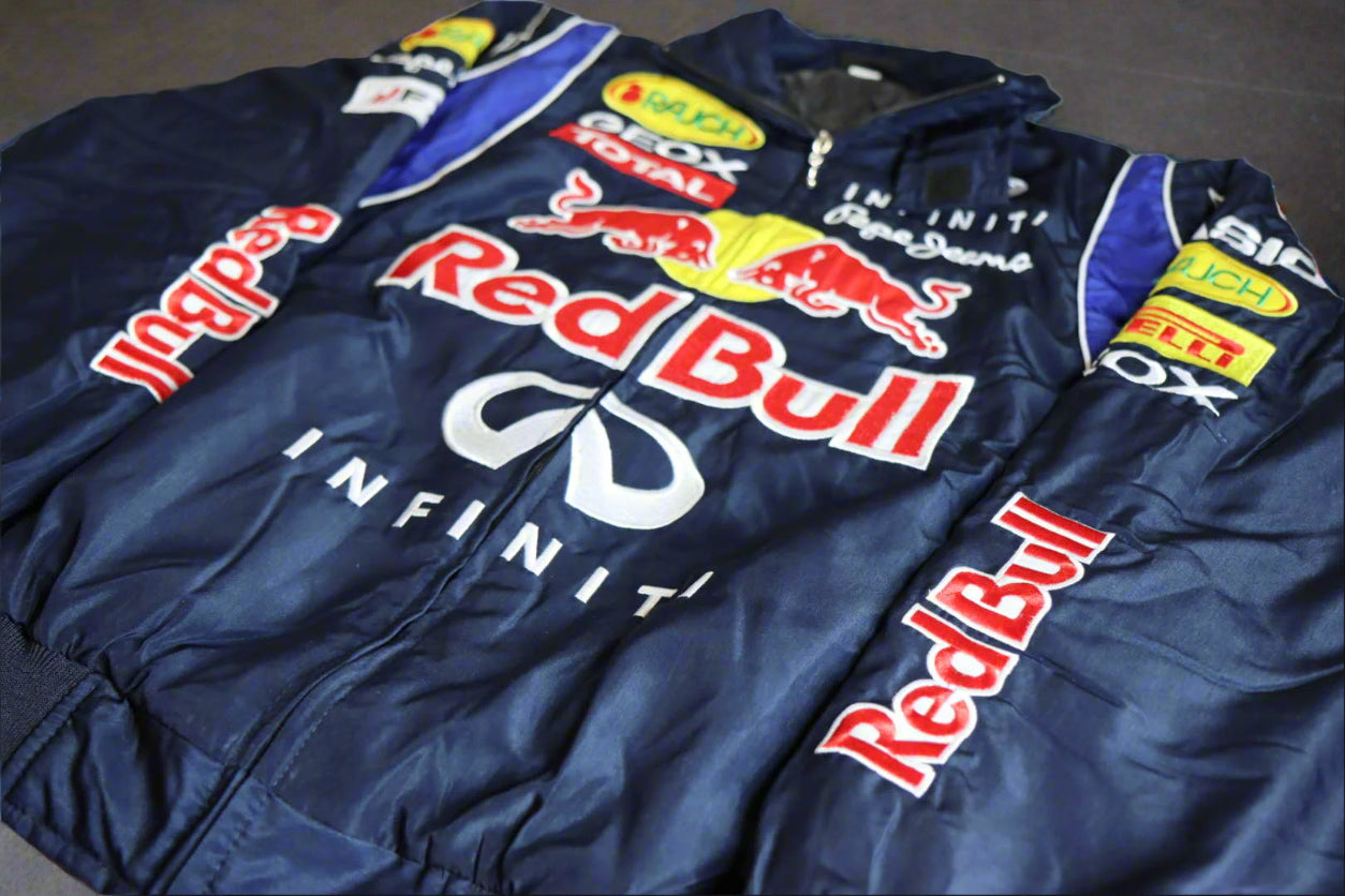 Embroidered Red bull Racing Bomber Jacket