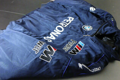 Embroidered "M power" BMW Racing Bomber Jacket