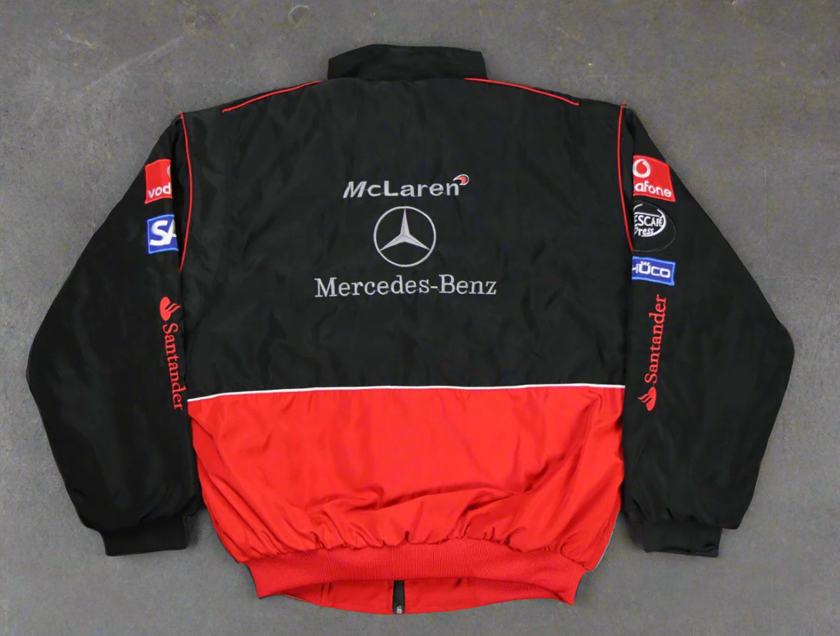 Embroidered Mercedes Racing Jacket