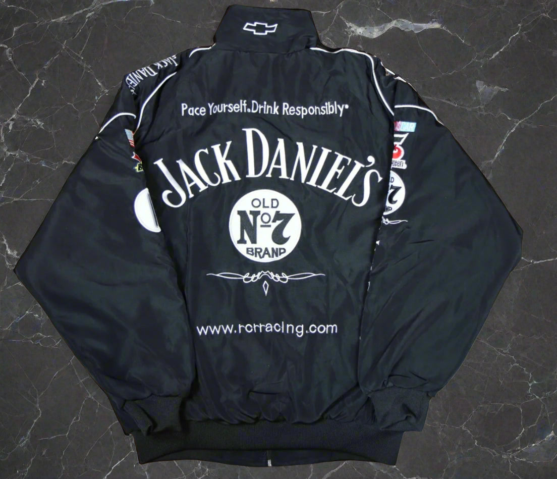 Embroidered Jack Daniels Racing Jacket