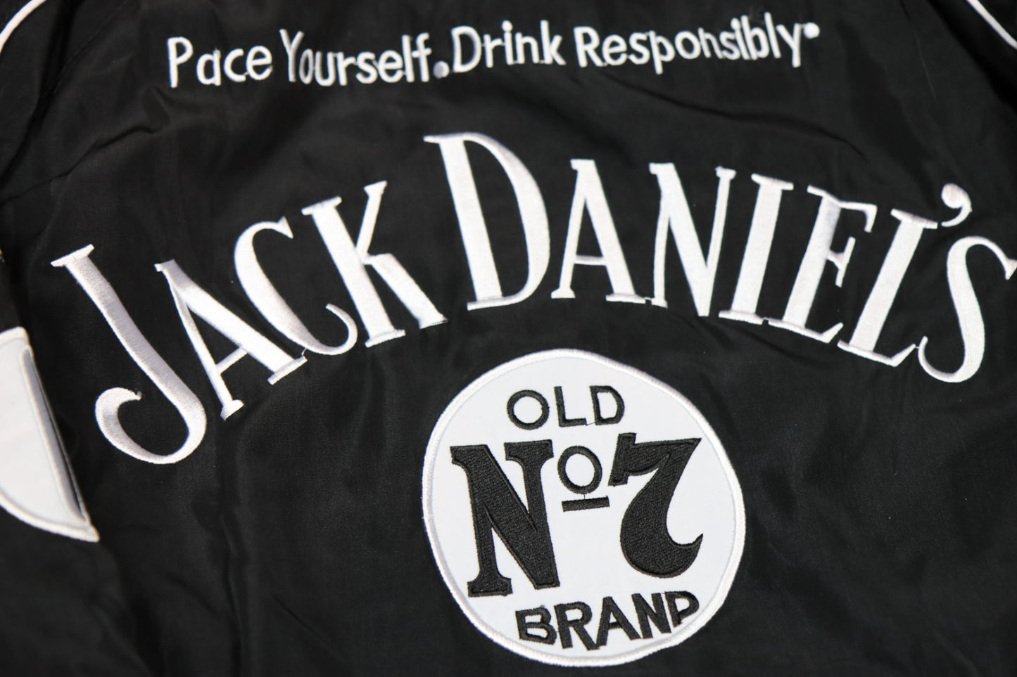 Embroidered Jack Daniels Racing Jacket