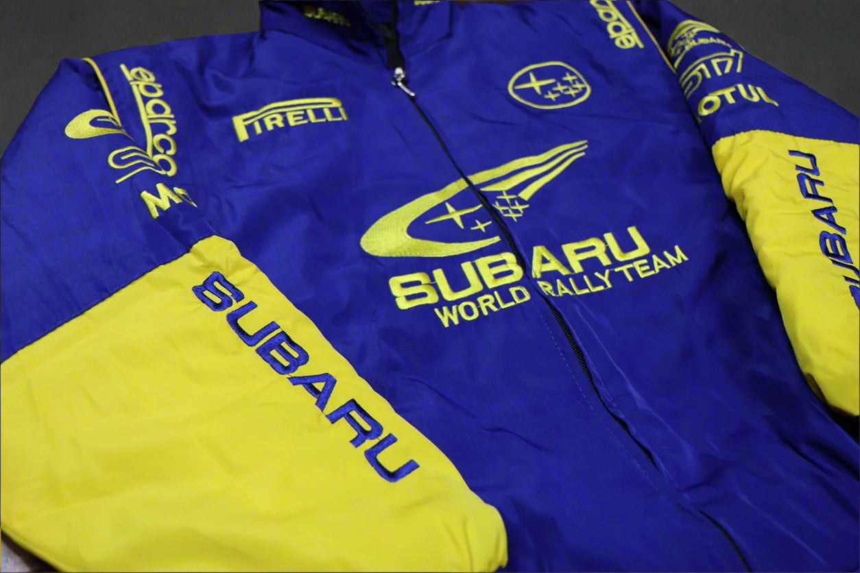 Embroidered Subaru Racing Jacket