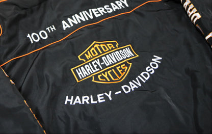 Embroidered Harley Davidson Riding Jacket